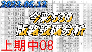 【今彩539】【上期中08】 【2023/06/12】【今彩539參考號碼：05 16 20 30 34】【本期特別參考號碼：03 35】