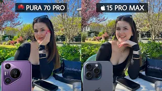 Huawei Pura 70 Pro Vs iPhone 15 Pro Max Camera Test Comparison