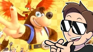 Banjo & Kazooie ARE HOME! (Super Smash Bros Banjo-Kazooie Reveal Reaction)