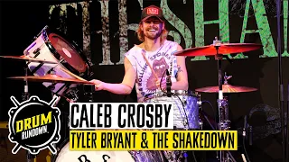 Tyler Bryant & The Shakedown's CALEB CROSBY | DRUM RUNDOWN