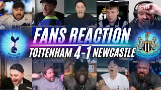 PREMIER LEAGUE FANS REACTION TO TOTTENHAM 4-1 NEWCASTLE | RICHARLISON SCORES