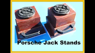Perfect Porsche Jack Stands to use with Esco Pneumatic Jack