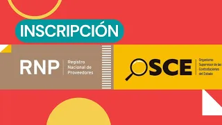 RNP | ¿Cómo inscribirse en el Registro Nacional de Proveedores?