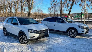 ОДНА ХОРОШО, А ДВЕ ЛУЧШЕ LADA VESTA SW CROSS BLACK