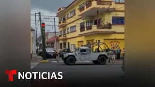 Código rojo en Veracruz por un intenso tiroteo en la ciudad de Orizaba | Noticias Telemundo