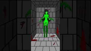 Coloring SCP-811 + animation #shorts