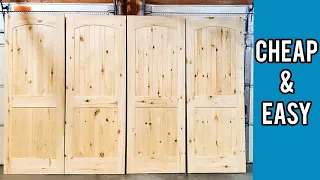 Making Doors for about $35 | Woodworking