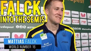 MATTIAS FALCK | FIRST SWEDE TO MEDAL SINCE JAN OVE WALDNER!