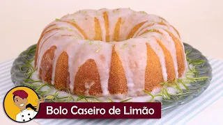 Bolo Caseiro de Limão - Chef Silvia Nicolau