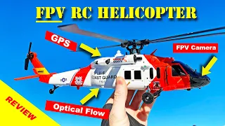 This FPV RC Helicopter has GPS & Optical Flow Stabilization - F09-S - Review