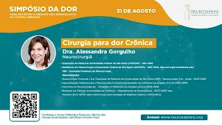 Cirurgia para Dor Crônica -  Dra  Alessandra Gorgulho