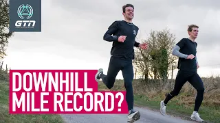 Can We Break The 4 Minute Mile Running Downhill?