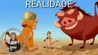 HAKUNAMATATA EXPECTATIVA REALIDADE.   MEME LIL#5