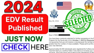 How to Check EDV Result 2024 | Edv Result Published | Edv Entrant Status Check