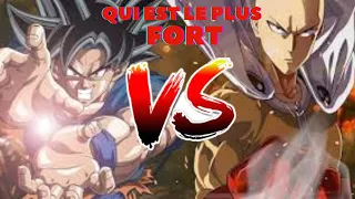 SAITAMA VS GOKU QUI EST LE PLUS FORT!!🥊 JE REPONDS!💥Saitama vs Gokui
