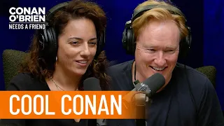 Conan Asks Sona To Name One Cool Thing About Him | Conan O'Brien Needs A Friend