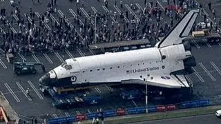 Space Shuttle Endeavour to Reach Final Resting Place; Retired Ship Makes Way Through Los Angeles