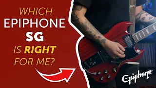 Every Epiphone SG model Compared - Watch This BEFORE You Buy An Epiphone SG!