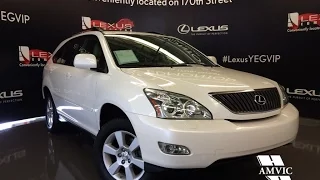 Used 2007 White Lexus RX 350 4WD Walkaround Review | Calgary Alberta