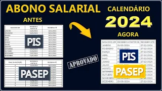 PIS PASEP Abono Salarial de 1.412,00 em 2024 com NOVO CALENDÁRIO de PAGAMENTO - Como saber se tenho?