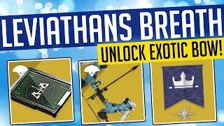 Destiny 2 | LEVIATHANS BREATH - Quest Guide! How To Get Exotic Heavy Bow!