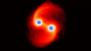 Collapse of a binary stellar system