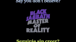 Black Sabbath - After Forever - 02 - Lyrics / Subtitulos en español (Nwobhm) Traducida