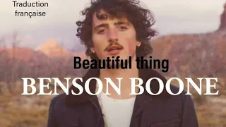 Benson Boone _ beautiful thing / Traduction française