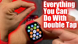 How To Use Double Tap Apple Watch 9 - Turn On/Off Settings and Features