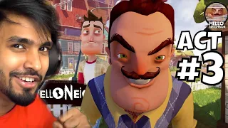 HELLO NEIGHBOR ACT - 3 | HORROR GAME | #technogamerz #talib999