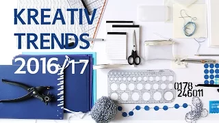 FMA Creative World - Kreativ Trends 2016/17 - Marabu, Moleskine, Masking Tape NEUHEITEN!