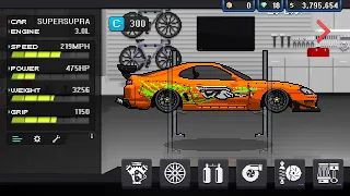 Paul Walker SUPRA Build. Pixel Car Racer Ep.10