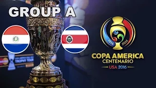 PES 2016 - Copa América Centenario - Group A - Paraguay v Costa Rica