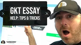 GKT Essay Help | Tips and Tricks To Pass Your GKT Essay