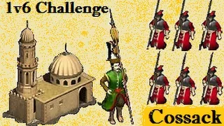 Cossacks 1v6 challenge on Very Hard difficulty: No room