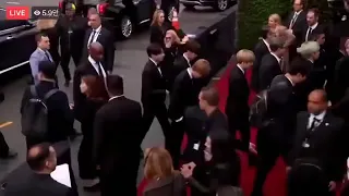 BTS arrival on Grammy Awards 2019