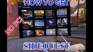 How to get Sidequest on oculus (NO PC, PHONE, OR LINK CABLE!) || Tutorial ||