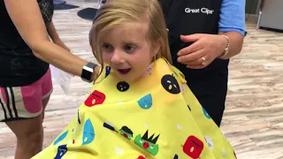 My first haircut!