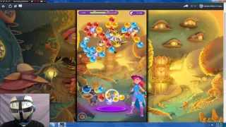 BUBBLE WITCH SAGA 3! LEVEL 9 . 3 STARS!