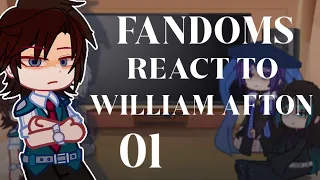 Fandoms react to each other || episode 1 || FNaF [🔪]