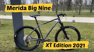 Обзор велосипеда Merida Big.Nine XT-Edition (2021)