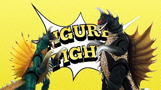 Figure Fight! Gigan Revoltech vs S.H. MonsterArts