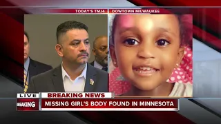 Body found in Minnesota matches missing 2-year-old girl