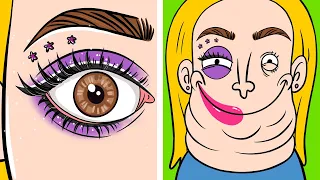 SUPER WEIRD COMPILATION OF OLIVIA AND HER FRIENDS || Cartoon by 123Go! Animated