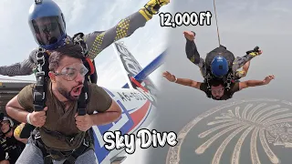 I Did A Skydive In Dubai 😱 | Jahaz Se Jump Mardi 😍 | Scariest Moment Of My Life 😭