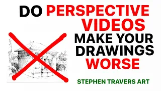 Do Perspective Videos Make Your Drawings Worse?