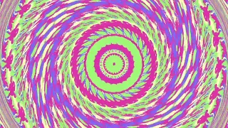 1 HOUR Trippy Colorful Mandala Animations Groovy Chill Ambient Music, Study, Sleep, Meditation, Yoga