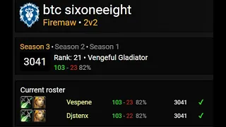 Vengeful Gladiator (3097) Classic TBC Rogue PvP