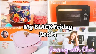 DREW BERRYMORE'S BEAUTIFUL TOUCHSCREEN AIR FRYER TOASTER OVEN + DUTCH OVEN! REVIEW! BLACK FRIDAY!