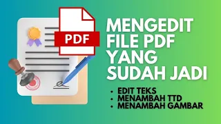 Cara Mengedit File PDF Tanpa Aplikasi Tambahan | Menghapus Teks dan Menambah Teks || Tanya Pak Dosen
